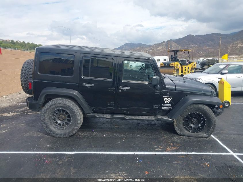 2013 Jeep Wrangler Unlimited Sport VIN: 1C4HJWDG8DL582041 Lot: 43243221