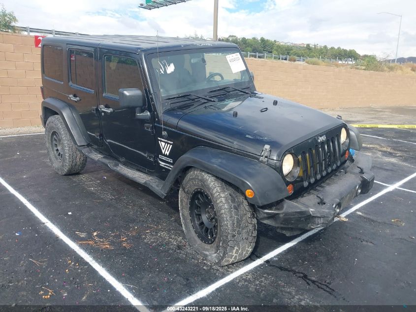 2013 Jeep Wrangler Unlimited Sport VIN: 1C4HJWDG8DL582041 Lot: 43243221