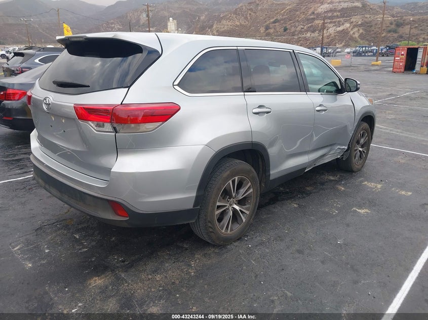 2019 TOYOTA HIGHLANDER LE - 5TDZZRFH0KS290707