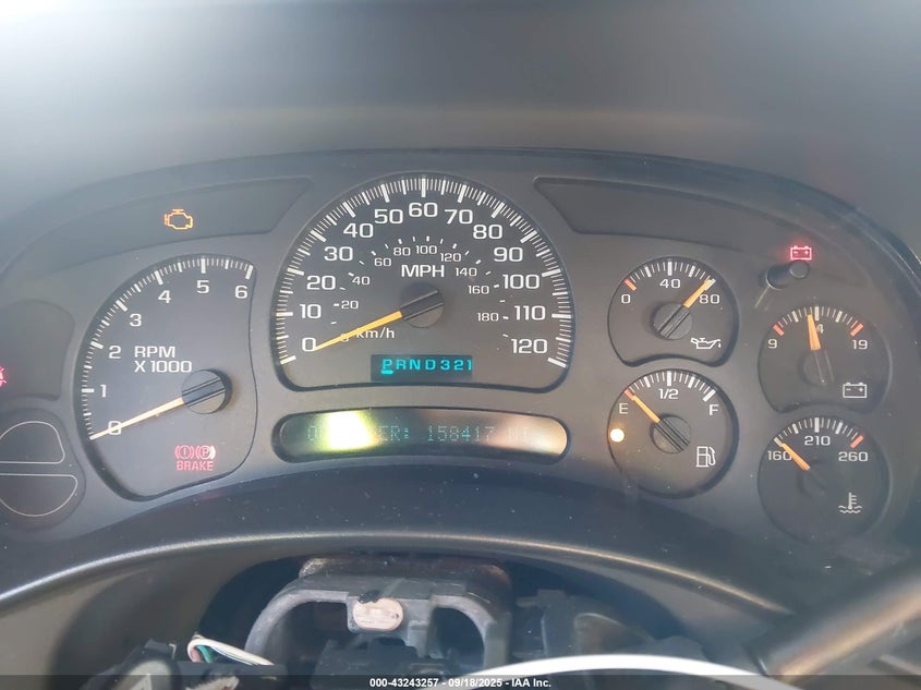 2004 Chevrolet Avalanche 1500 VIN: 3GNEK12T54G122214 Lot: 43243257