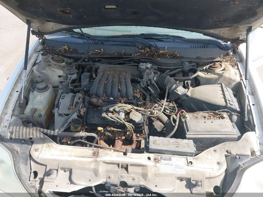 2001 Mercury Sable Gs VIN: 1MEFM50U11A643997 Lot: 43243296