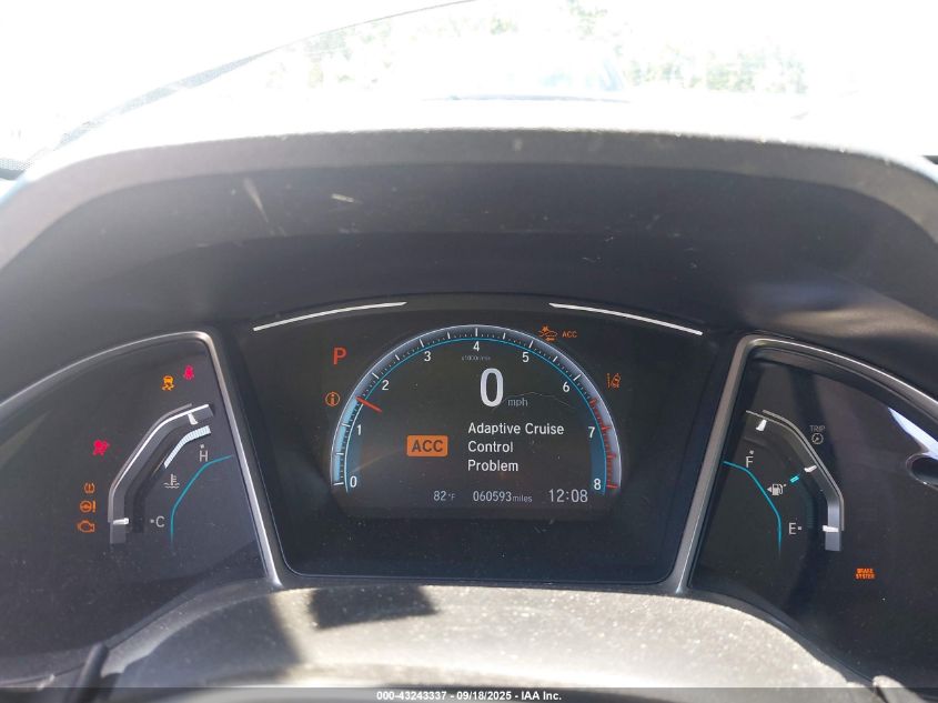 2020 Honda Civic Ex-L VIN: 19XFC1F75LE014726 Lot: 43243337