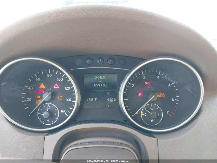 2007 Mercedes-Benz Ml 350 4Matic VIN: 4JGBB86E47A213084 Lot: 43243338