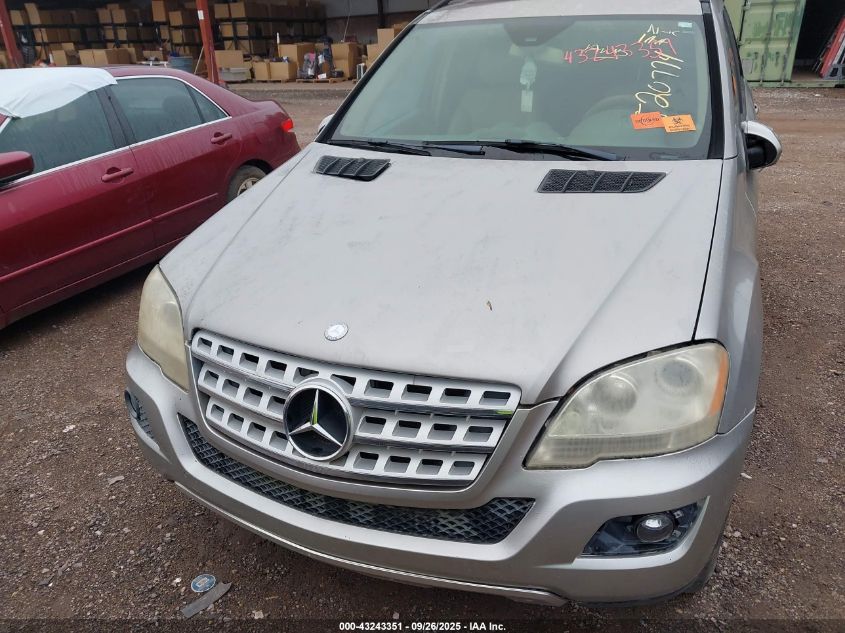 2009 Mercedes-Benz Ml 350 VIN: 4JGBB56E69A520774 Lot: 43243351