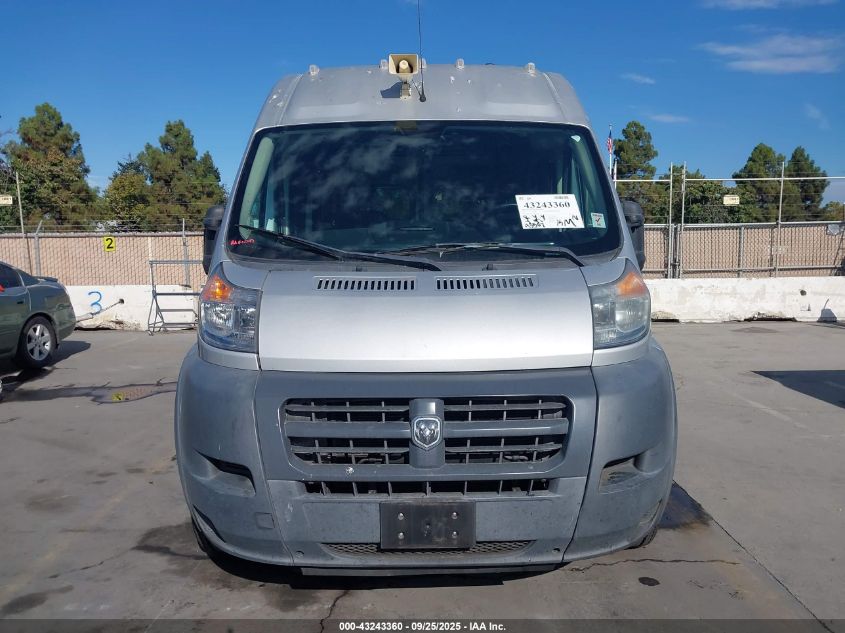 2016 Ram Promaster 2500 High Roof VIN: 3C6TRVCG4GE129697 Lot: 43243360