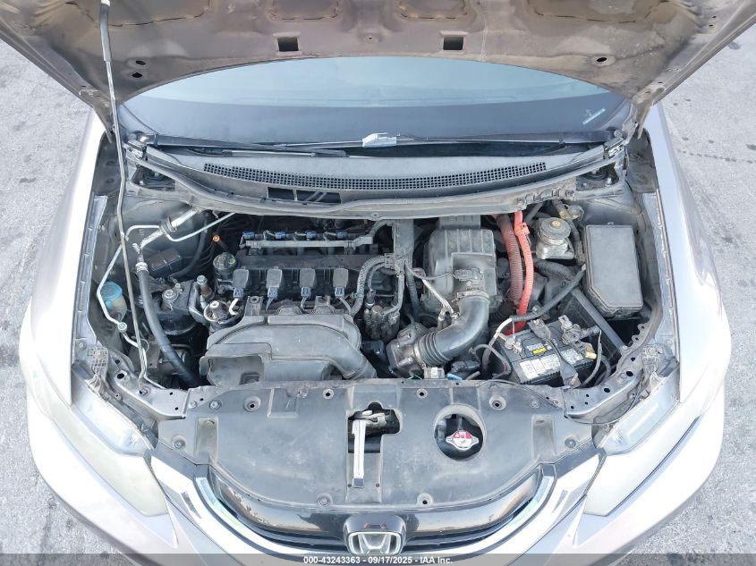 2014 Honda Civic Hybrid VIN: 19XFB4F26EE201792 Lot: 43243363