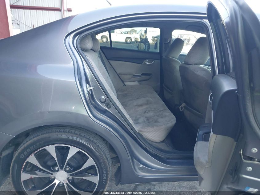 2014 Honda Civic Hybrid VIN: 19XFB4F26EE201792 Lot: 43243363