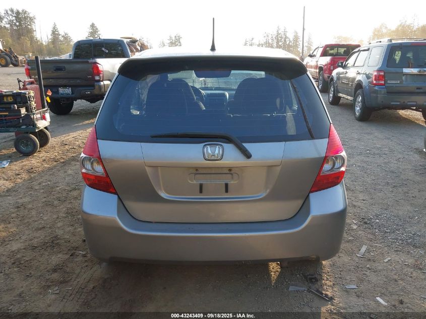 2008 Honda Fit VIN: JHMGD37488S057137 Lot: 43243409