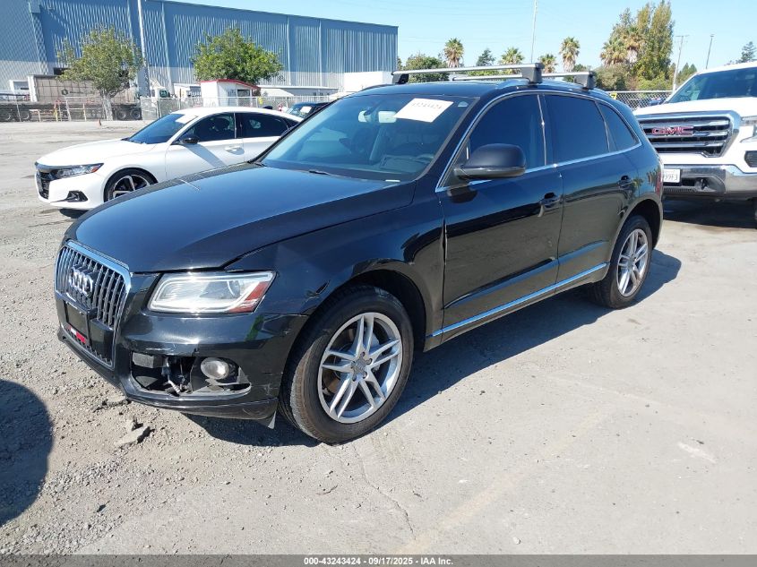 2013 Audi Q5 2.0T Premium VIN: WA1LFAFPXDA101806 Lot: 43243424