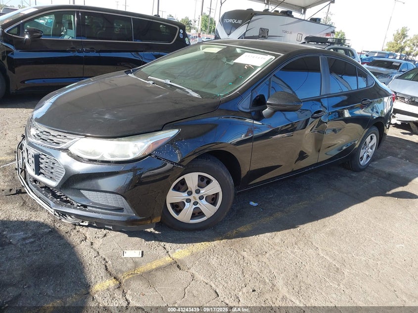 2017 CHEVROLET CRUZE LS AUTO - 1G1BC5SM6H7231414