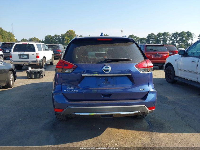 2017 Nissan Rogue Sv VIN: KNMAT2MT2HP569785 Lot: 43243470