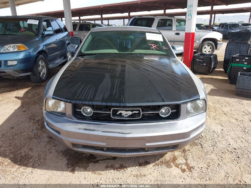 2006 Ford Mustang V6 VIN: 1ZVHT80N765207000 Lot: 43243471