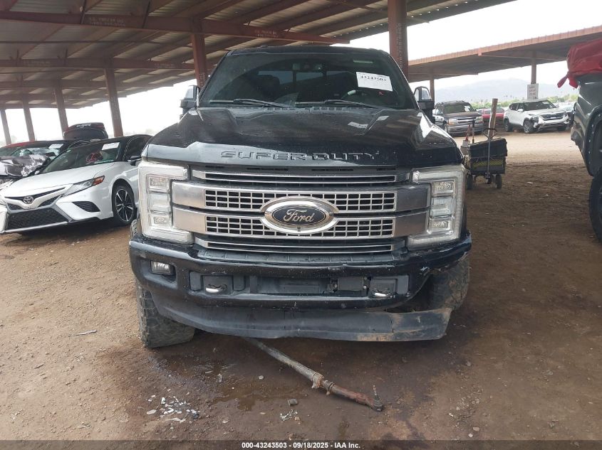 2017 Ford F-350 Platinum VIN: 1FT8W3BT9HEE39335 Lot: 43243503