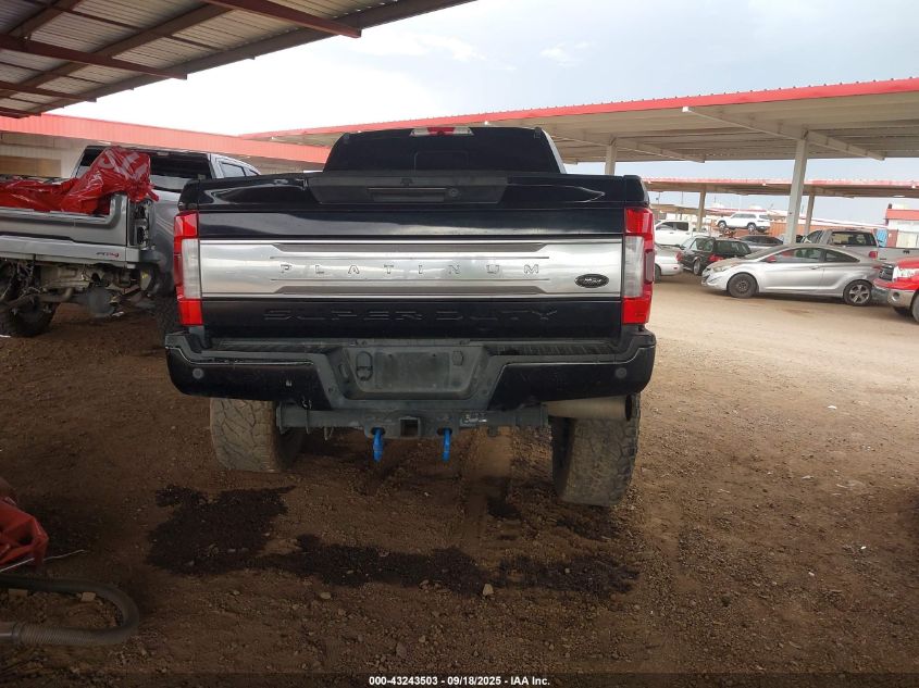 2017 Ford F-350 Platinum VIN: 1FT8W3BT9HEE39335 Lot: 43243503