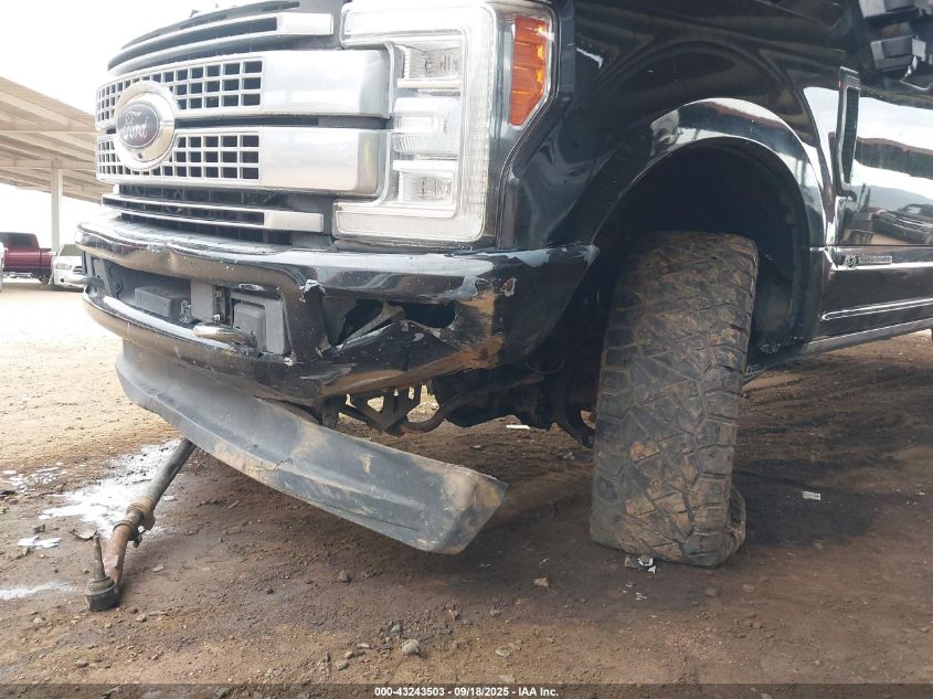 2017 Ford F-350 Platinum VIN: 1FT8W3BT9HEE39335 Lot: 43243503