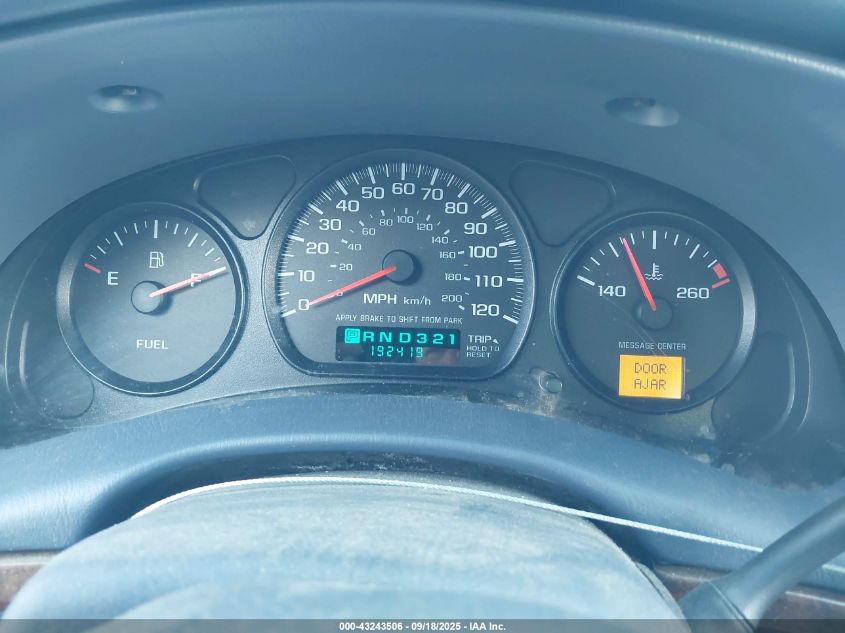 2001 Chevrolet Impala VIN: 2G1WF52E519299127 Lot: 43243506