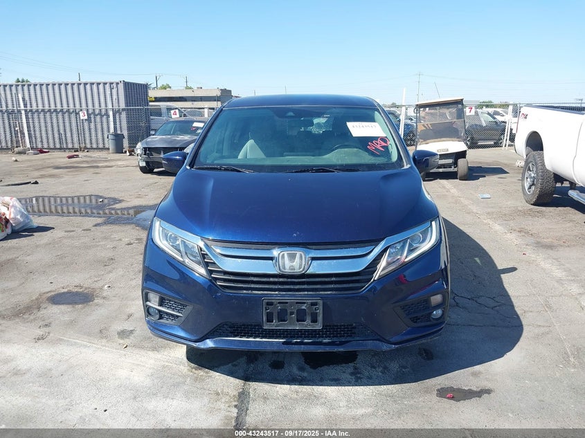 2018 HONDA ODYSSEY EX 5FNRL6H57JB015583