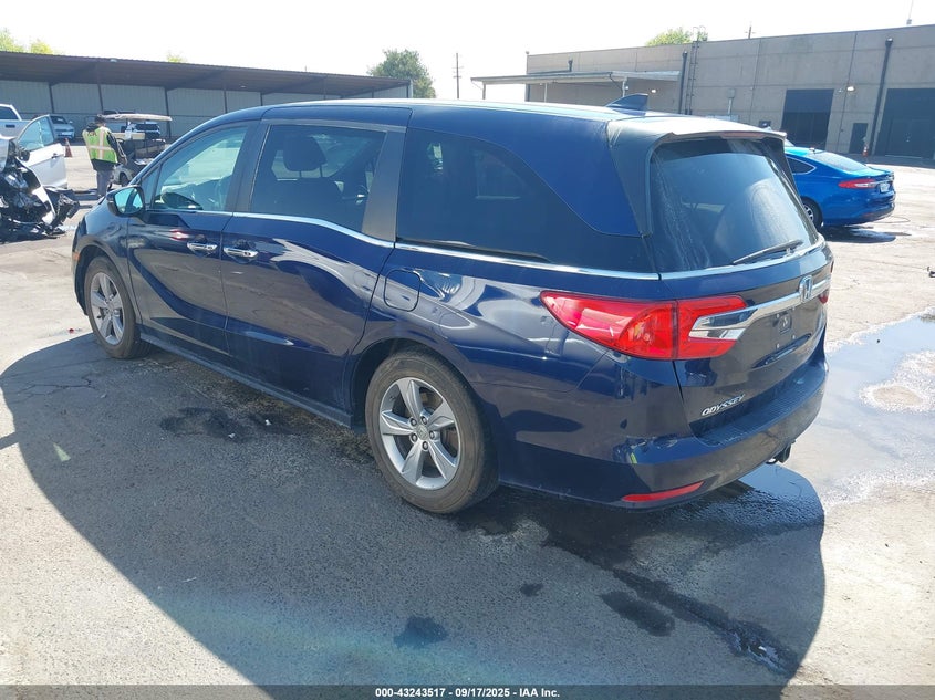 2018 HONDA ODYSSEY EX 5FNRL6H57JB015583