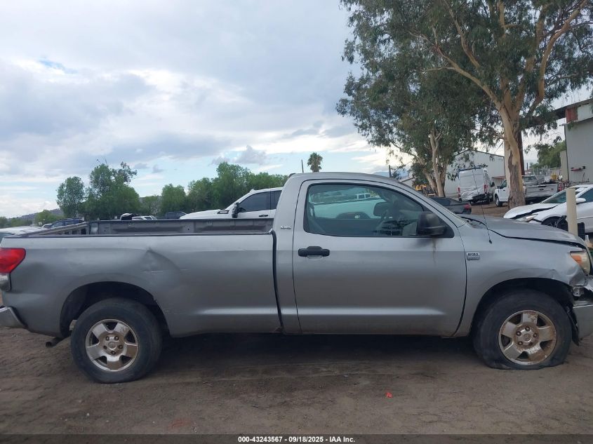 2007 Toyota Tundra Base V8 VIN: 5TFLT52137X007212 Lot: 43243567