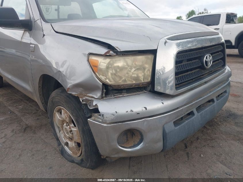 2007 Toyota Tundra Base V8 VIN: 5TFLT52137X007212 Lot: 43243567