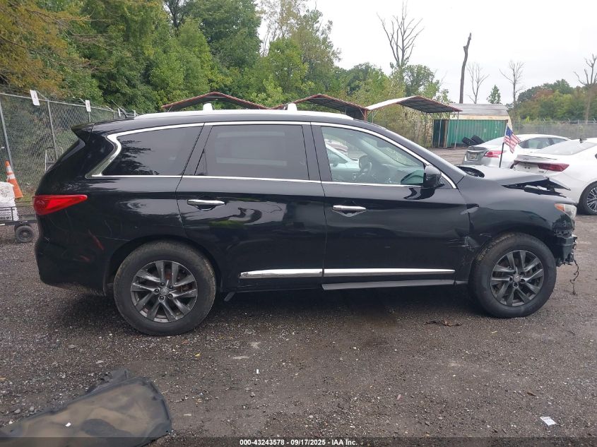 2013 Infiniti Jx35 VIN: 5N1AL0MM3DC328876 Lot: 43243578