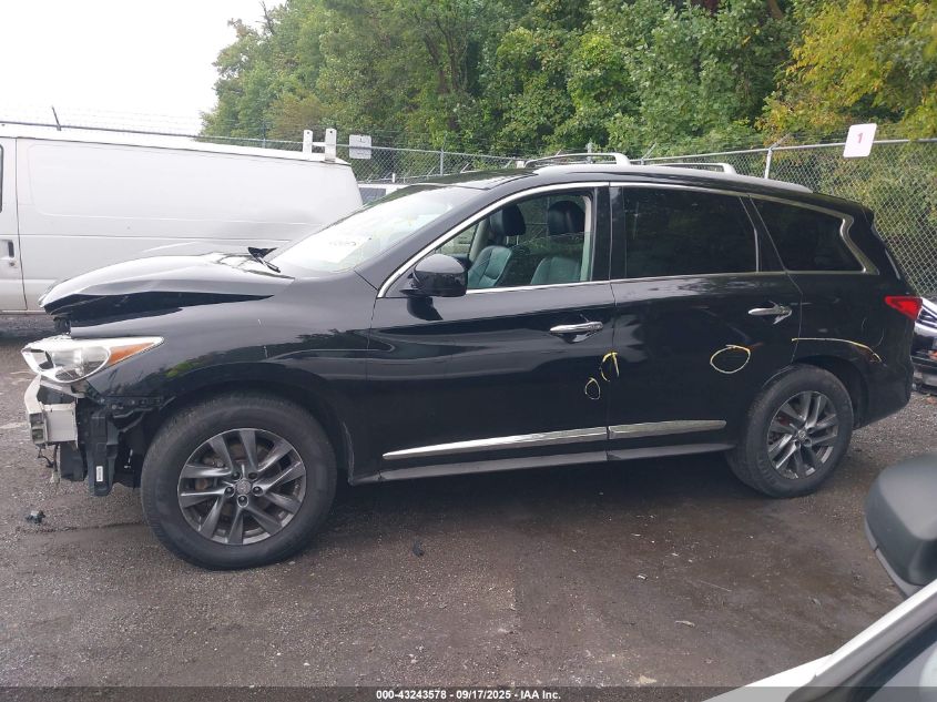 2013 Infiniti Jx35 VIN: 5N1AL0MM3DC328876 Lot: 43243578