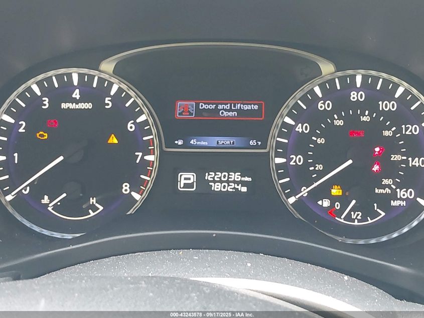 2013 Infiniti Jx35 VIN: 5N1AL0MM3DC328876 Lot: 43243578