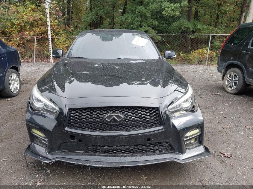 2019 Infiniti Q50 3.0T Luxe VIN: JN1EV7AR1KM553137 Lot: 43243583