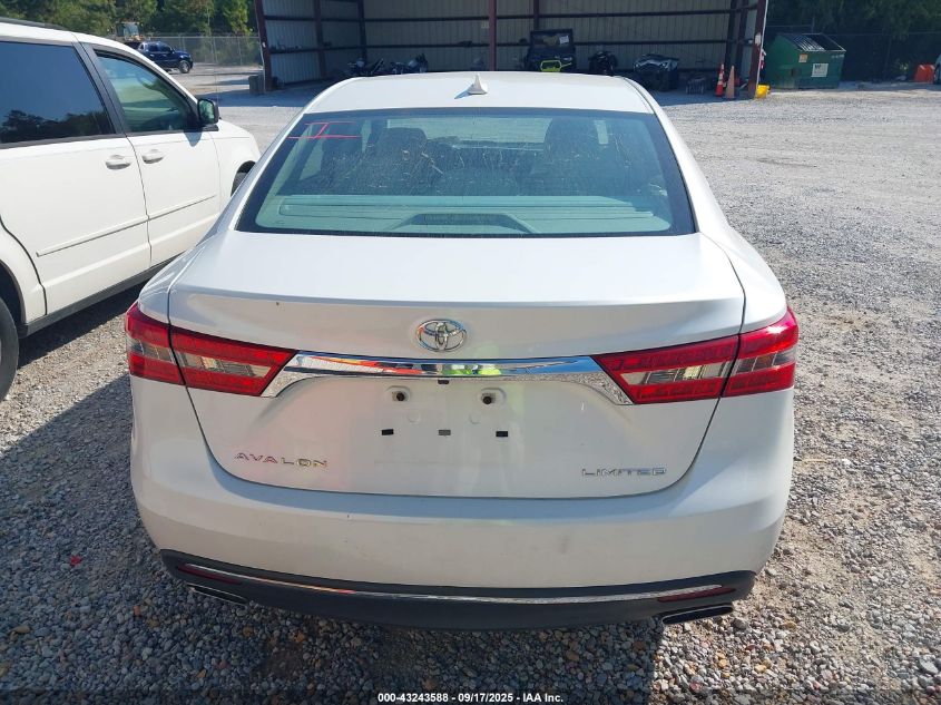 2018 Toyota Avalon Limited VIN: 4T1BK1EB3JU267951 Lot: 43243588