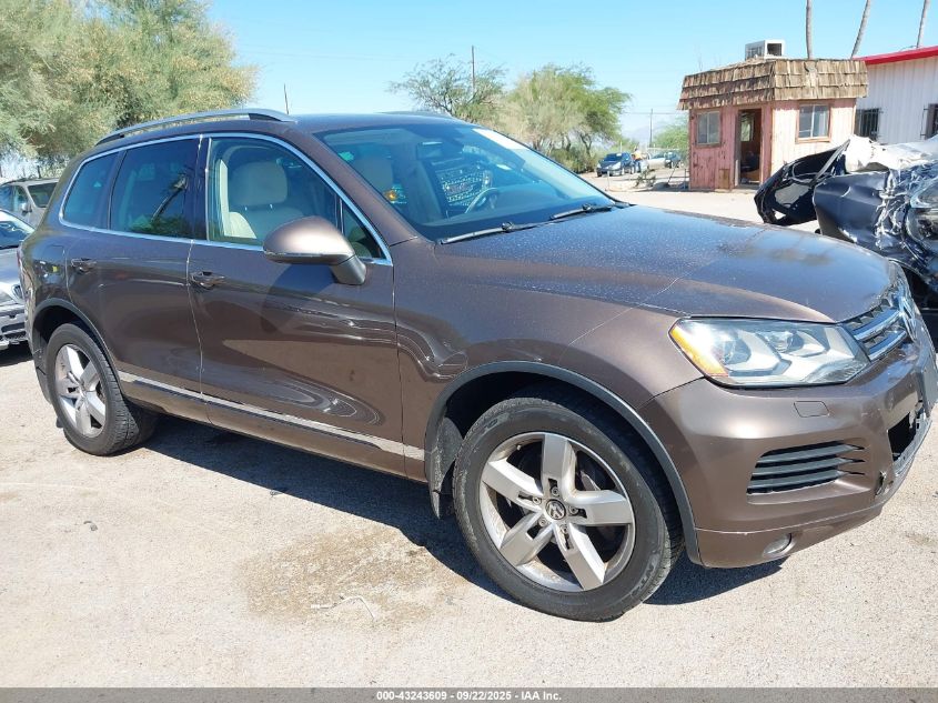 2012 Volkswagen Touareg Vr6 Lux VIN: WVGEF9BP6CD008938 Lot: 43243609