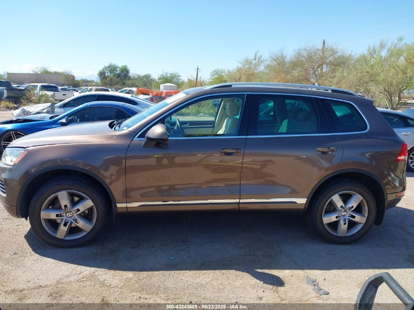 2012 Volkswagen Touareg Vr6 Lux VIN: WVGEF9BP6CD008938 Lot: 43243609