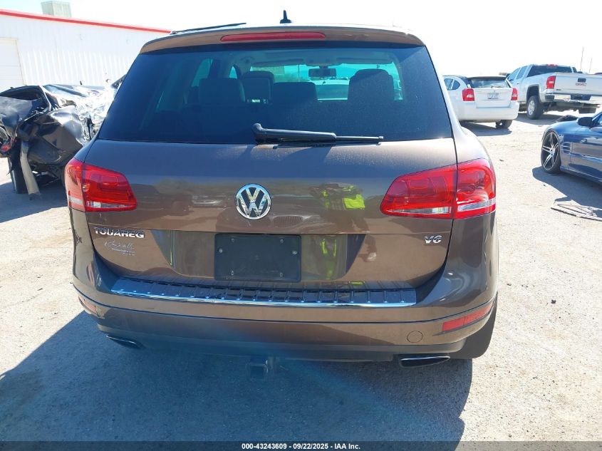 2012 Volkswagen Touareg Vr6 Lux VIN: WVGEF9BP6CD008938 Lot: 43243609