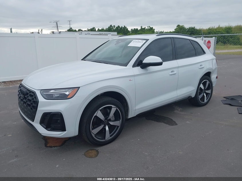 Vin: wa1eaafy2p2125807, lot: 43738155, audi q5 s line premium plus 20232