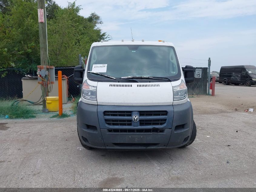 2018 Ram Promaster 1500 Low Roof 136 Wb VIN: 3C6TRVAG6JE132384 Lot: 43243669