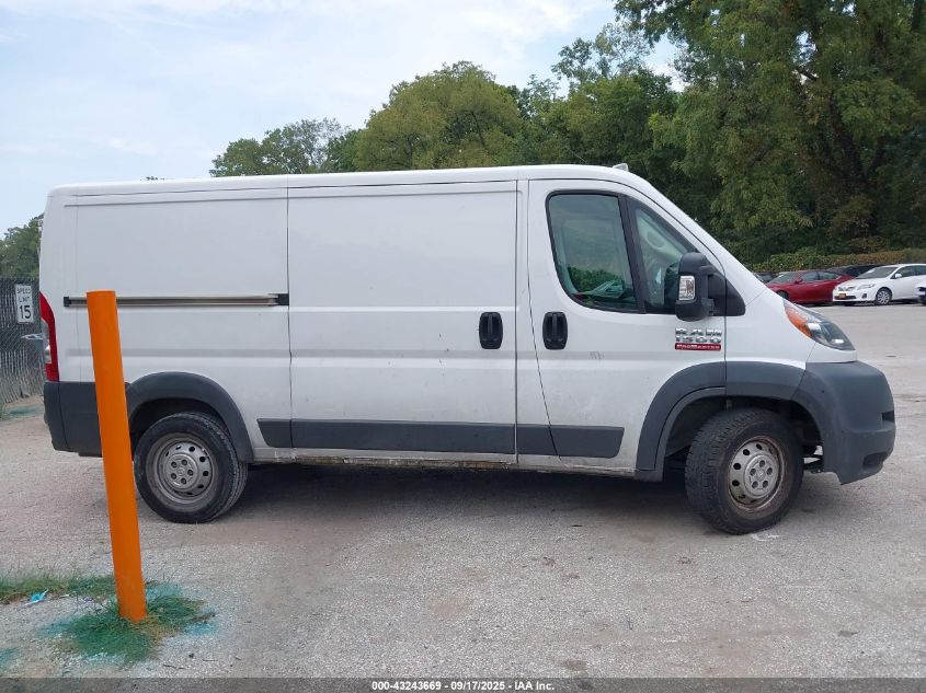 2018 Ram Promaster 1500 Low Roof 136 Wb VIN: 3C6TRVAG6JE132384 Lot: 43243669