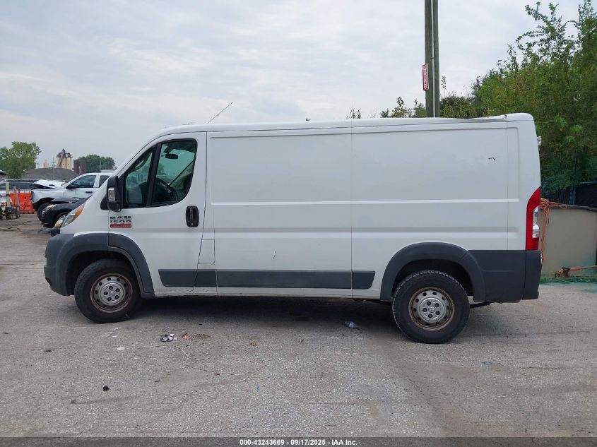 2018 Ram Promaster 1500 Low Roof 136 Wb VIN: 3C6TRVAG6JE132384 Lot: 43243669