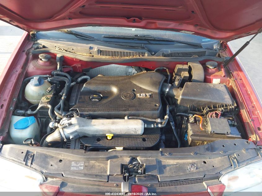 2004 Volkswagen Jetta Gls 1.8T VIN: 3VWSE69M84M079324 Lot: 43243693