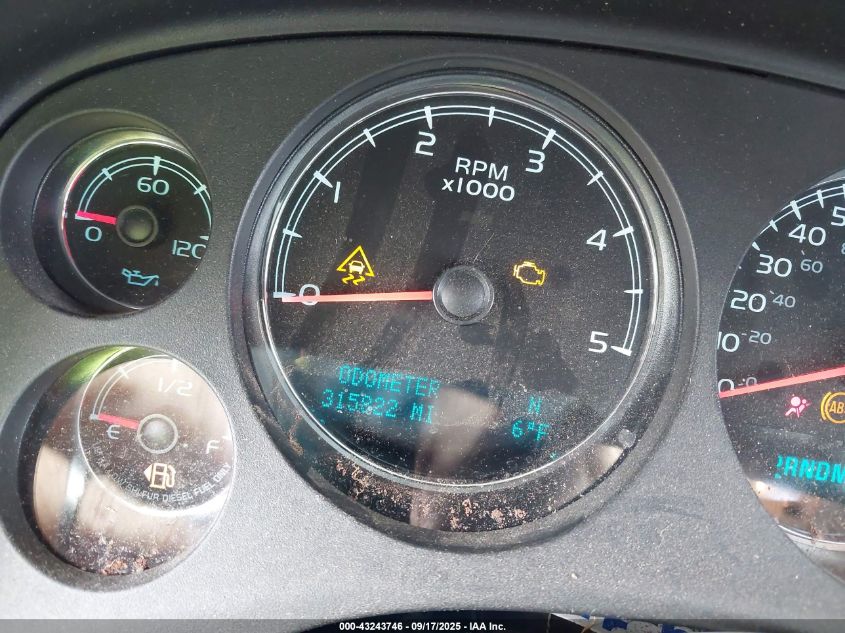 2011 Chevrolet Silverado 3500Hd Ltz VIN: 1GC4K1C89BF215699 Lot: 43243746