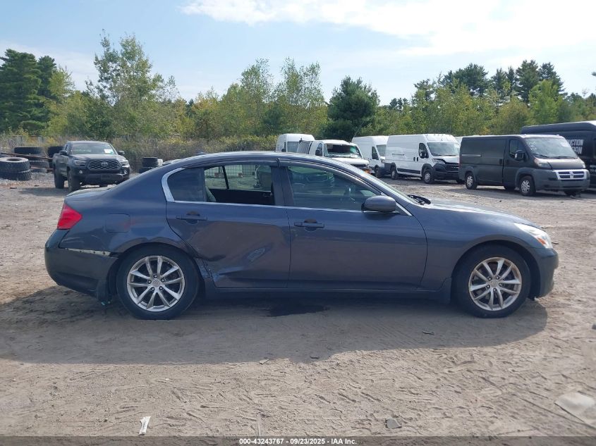 2008 Infiniti G35X VIN: JNKBV61F08M279842 Lot: 43243767