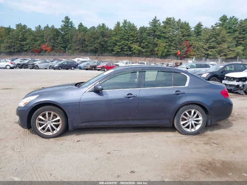 2008 Infiniti G35X VIN: JNKBV61F08M279842 Lot: 43243767