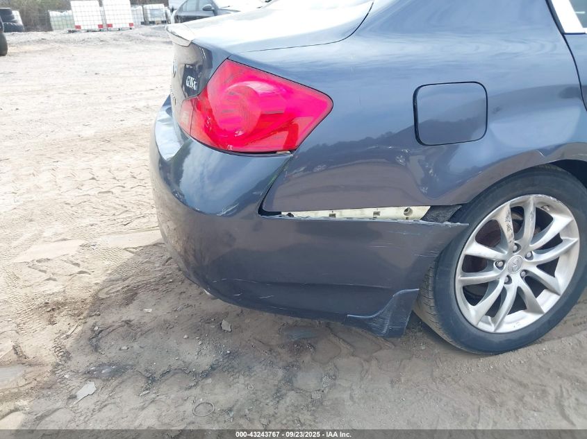 2008 Infiniti G35X VIN: JNKBV61F08M279842 Lot: 43243767