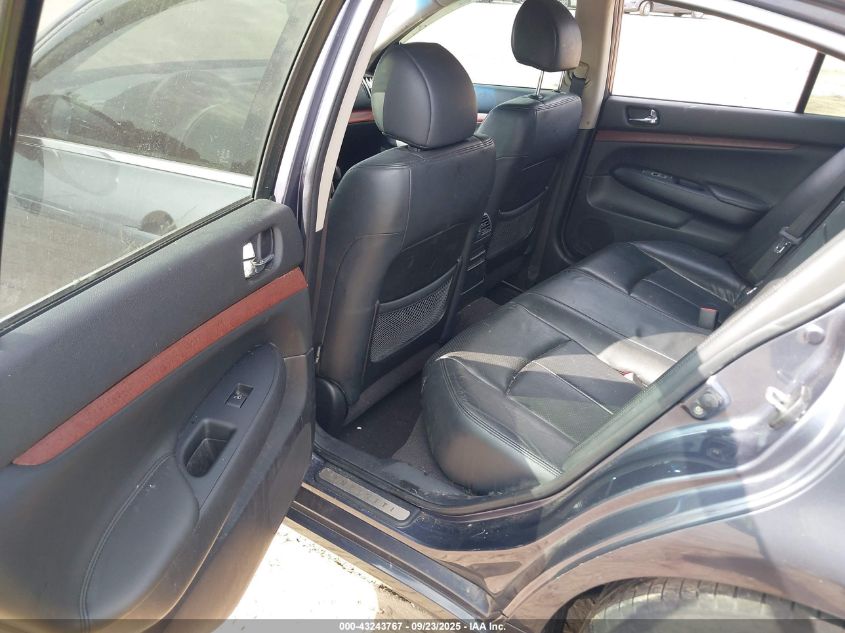 2008 Infiniti G35X VIN: JNKBV61F08M279842 Lot: 43243767