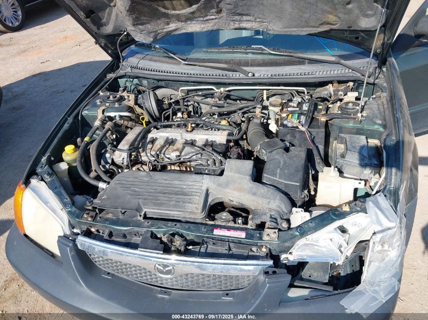 1999 Mazda Protege Es VIN: JM1BJ2219X0166745 Lot: 43243769