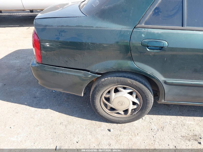 1999 Mazda Protege Es VIN: JM1BJ2219X0166745 Lot: 43243769