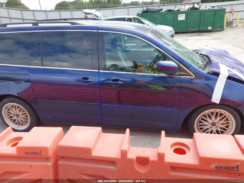 2005 Honda Odyssey Ex VIN: 5FNRL38425B068817 Lot: 43243804