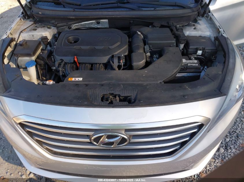 2015 Hyundai Sonata Se VIN: 5NPE24AF8FH186778 Lot: 43243807