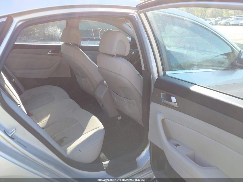 2015 Hyundai Sonata Se VIN: 5NPE24AF8FH186778 Lot: 43243807