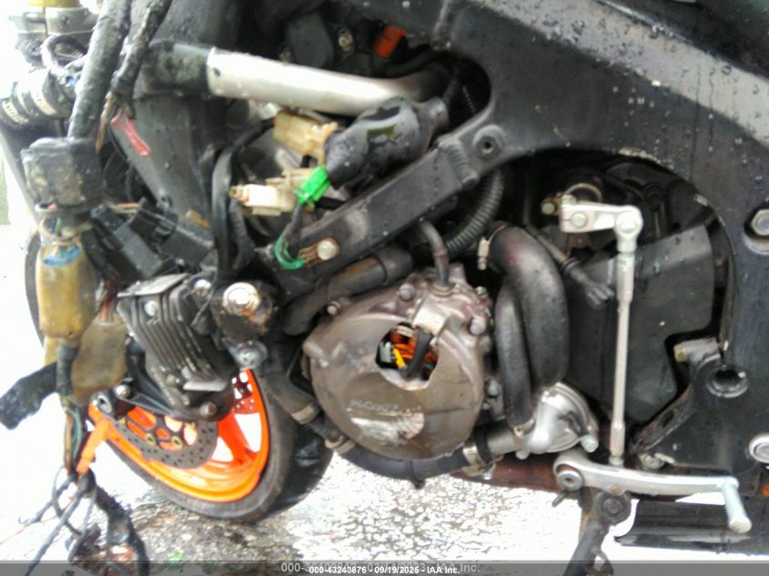 2005 Honda Cbr600 Rr VIN: JH2PC37015M208425 Lot: 43243876