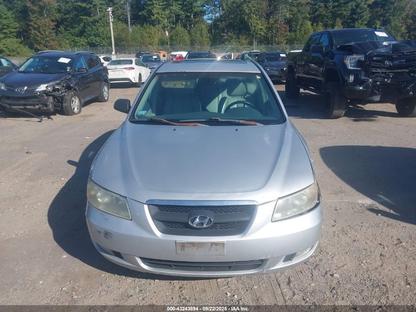 2006 Hyundai Sonata Gls V6/Lx V6 VIN: 5NPEU46FX6H072932 Lot: 43243894