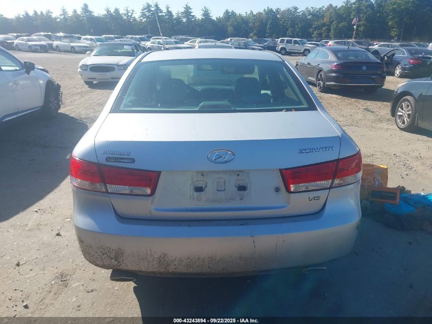 2006 Hyundai Sonata Gls V6/Lx V6 VIN: 5NPEU46FX6H072932 Lot: 43243894